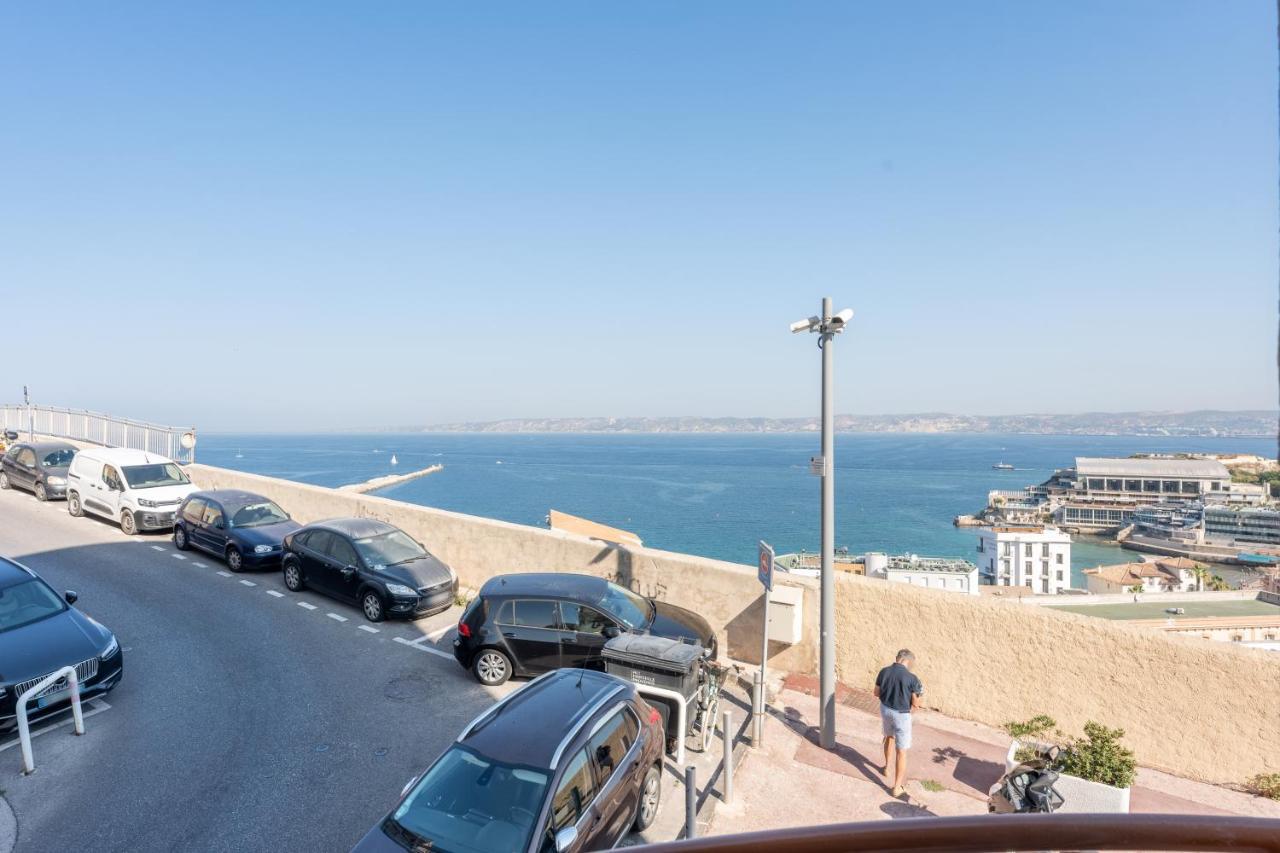 Rocca Bianca - Sur La Roche Face A La Mer Et La Bonne Mere Marsella Exterior foto